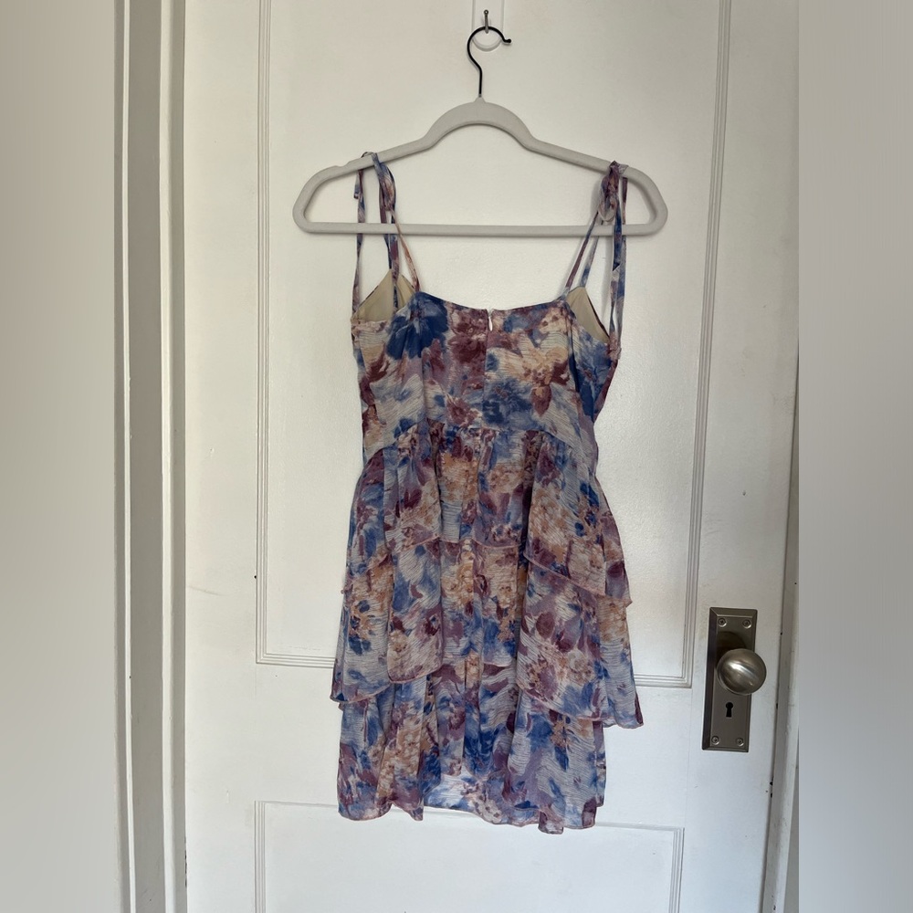 CLOSING SALE 
Tie Dye Tiered Corset Dress - Picture 3 of 6